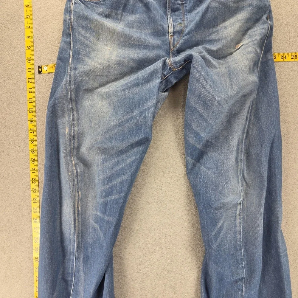 VTG Levis Engineered Jeans Mens Blue Buckle Back Twisted One Pocket Fits 31x34